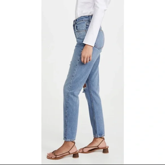 Free People Boyish Jeans The Billy High Rise Skinny In Great Dictator 27 - Picture 3 of 8